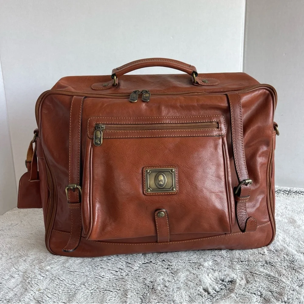 Saint Jack Leather Travel or School Bag